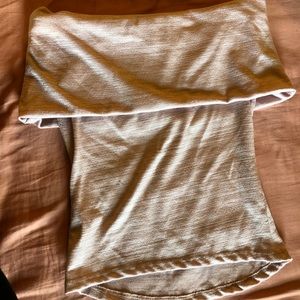 ‘Zara’ off-shoulder top. Pink color